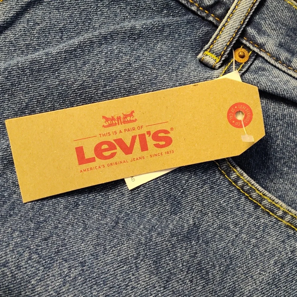Levi's 550 men's denim blue jeans size 48x30 nwt